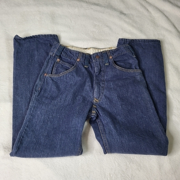 Vintage Pitchriders Saddle Pants Denim Jeans. Union Made in Winnipeg Canada - Picture 8 of 13